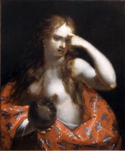 Zugeschrieben an Francesco Furini, Büßende Magdalena, Florenz, 17. Jahrhundert